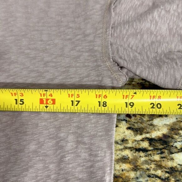 Free People Beach Short Sleeve Round Neck T-shirt In Dusty Rose Size XS - Picture 6 of 7